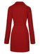 1960s Lapel Belted Winter Coat - vintage fashion, retro style