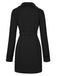 1960s Lapel Belted Winter Coat - vintage fashion, retro style