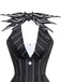 1960s Nightmare Before Christmas Bat Striped Dress - vintage dress, retro fashion