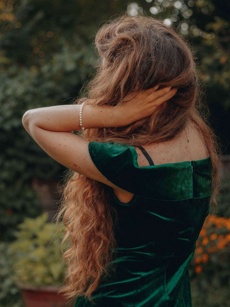 1960s Off Shoulder Velvet Bodycon Dress: timeless style reimagined