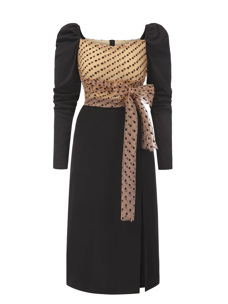 1960s Polka Dot Waist Bow | 1960s | vintage dress, retro fashion