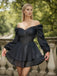 1960s Puff Sleeve Solid Dress — vintage elegance for the modern woman