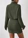 1960s Ribbed Turtleneck Sweater Bodycon Dress - vintage dress, retro fashion
