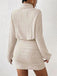 1960s Ribbed Turtleneck Sweater Bodycon Dress - vintage dress, retro fashion