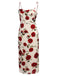 1960s Rose Suspender Pencil Dress: timeless style reimagined