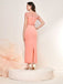 1960s Sheer Fringe Belted Bodycon Dress - vintage dress, retro fashion