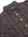 She slips into this 1960s Shirt Collar Lantern Sleeve Plaids Dress and suddenly it's a 1960s daydream