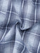 2pcs Blue 1960s One-Shoulder Plaid Top & Ruched Waist Skirt - vintage skirt, retro style