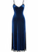 1960s Slip Velvet Lace Nightgown - vintage nightgown, retro sleepwear