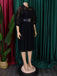 1960s Solid Lace Crochet Pleated Belted Dress: where 1960s romance meets her modern spirit