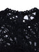 1960s Solid Lace Crochet Pleated Belted Dress — the kind of 1960s dress that makes strangers smile