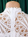 1960s Solid Lace Crochet Pleated Belted Dress — the kind of 1960s dress that makes strangers smile