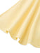 Yellow 1960s Solid Lace Straps Lace-Up Skater Dress: beautiful vintage dress, retro fashion, elegant style with timeless appeal