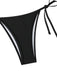 1960s Solid Ruched Halter Lace-Up Bikini Set - vintage fashion, retro style