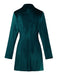 1960s Solid Velvet Long Sleeve Blazer Dress - vintage dress, retro fashion