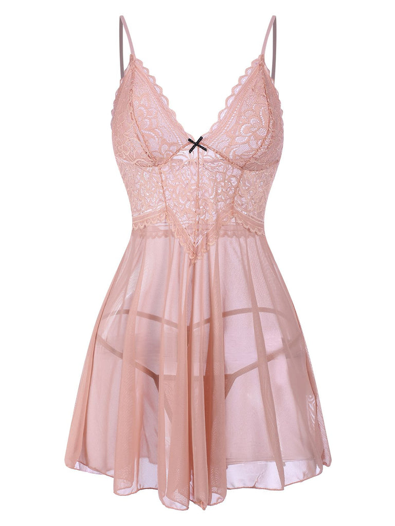 1960s Spaghetti Straps Lace Sheer | 1960s | vintage dress, retro fashion