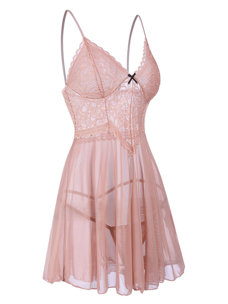 1960s Spaghetti Straps Lace Sheer | 1960s | vintage dress, retro fashion