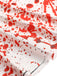1960s Strap Halloween Blood Print Sleeveless Dress — the kind of 1960s dress that makes strangers smile