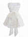 1960s Strapless Glitter Back-Tie Tulle Dress - vintage dress, retro fashion