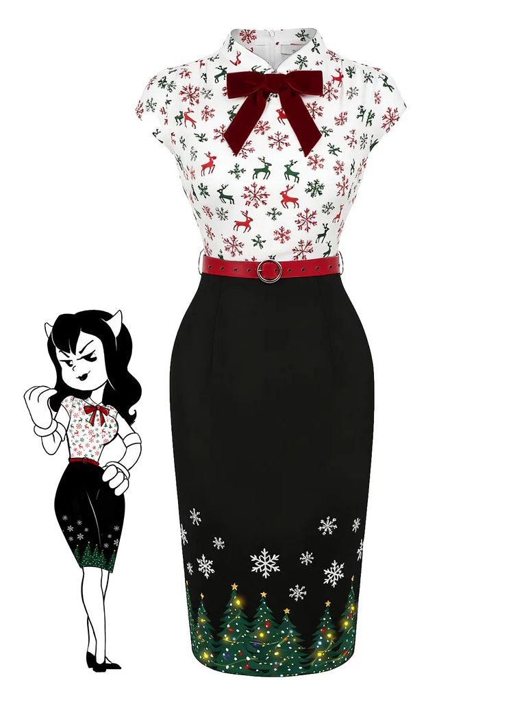 1960s Thanksgiving Pumpkin Pencil Dress - vintage dress, retro fashion