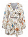 1960s V-Neck Chain Seashell Waist Cutout Romper - vintage jumpsuit, retro fashion