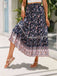 1960s Viscose Bohemian Ditsy Floral Skirt — 1960s femininity that moves with her mood