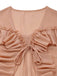 1970s Boho Cascading Ruffles Solid Blouse - vintage fashion, retro style