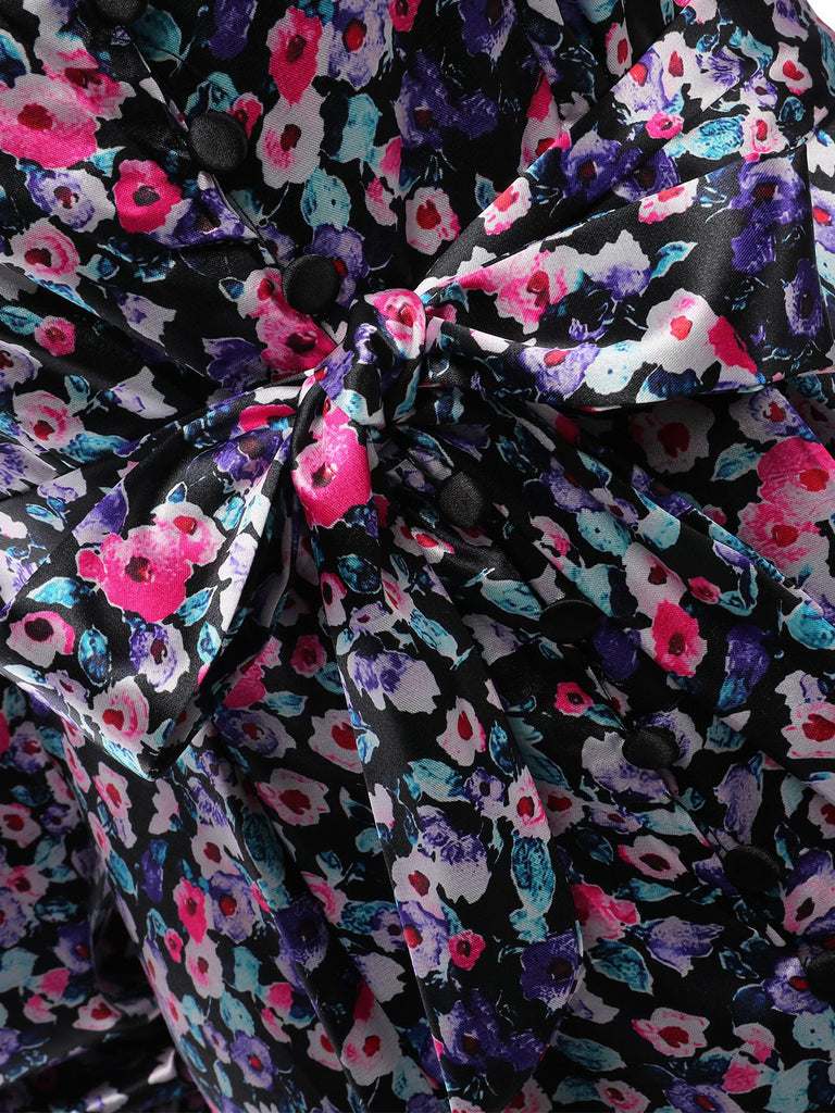 1970s Boho Style Button Satin | 1970s | vintage dress, retro fashion