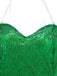 1970s Sparkling Green Fairy Costume Dress With Wings - vintage dress, retro fashion