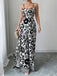1970s Floral Boho Style Suspender Jumpsuit - vintage jumpsuit, retro fashion