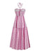 1970s Halter Ethnic Print Boho Dress - vintage dress, retro fashion