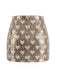 1970s Heart Sequined High Rise Bodycon Skirt - vintage skirt, retro style for vintage lovers