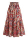 1970s Floral Vintage Classic Skirt 5