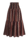 1970s Floral Vintage Classic Skirt 3