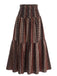 1970s Floral Vintage Classic Skirt 4