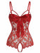 1970s Lace Satin Bow Adjustable Straps Lingerie - vintage fashion, retro style