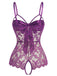 1970s Lace Satin Bow Adjustable Straps Lingerie - vintage fashion, retro style