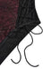 1970s Lace Spiderweb Punk Underwire Shapewear Bodysuit - vintage fashion, retro style