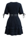 1950s Floral Vintage Classic Dress 6