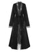 1970s Lace Trim Velvet Lounge | 1970s | vintage fashion, retro style