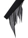 1970s Lace-Up Gothic Witch Costume Dress Set - vintage dress, retro fashion
