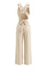 1970s V Neck Belted Vintage Jumpsuit 2