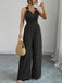 1970s V Neck Belted Vintage Jumpsuit 6