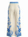 1970s Print High Waist Wide Leg Pants 4