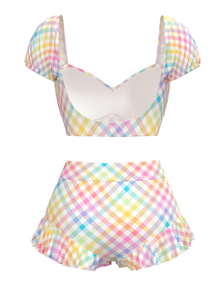 1970s-Puff-Floral-Bikini-Set, vintage, retro, swimwear