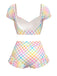 1970s-Puff-Floral-Bikini-Set, vintage, retro, swimwear
