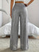 1970s Sequin Loose Flowy Wide-Leg Pants - vintage fashion, retro style