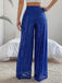 1970s Sequin Loose Flowy Wide-Leg Pants - vintage fashion, retro style