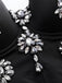 1970s Slip Crystal Cropped Bustier Top - vintage fashion, retro style