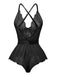 1970s Slip Floral Lace Bow Nightgown - vintage nightgown, retro sleepwear